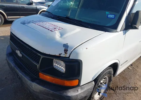2005 Chevrolet Express from USA, damaged, VIN 1GCGG25V551252628